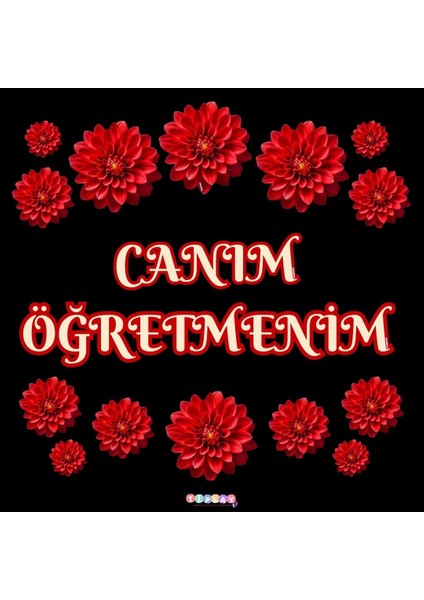 Canım Öğretmenim Pano Süsü