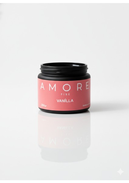 Amore Pink – Özel Tasarım Vanilya Kokulu Mum (250GR) Doğal Vegan Soya Wax | Ahşap Fitil | Özel Cam Kavanoz fiyatları