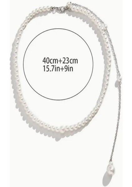 Şık Boho Chic Inci Vücut Zinciri indirimleri