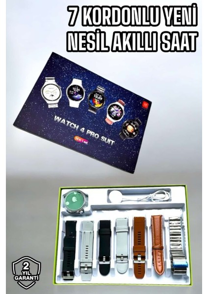 Yeni Model Akıllı Saat Bluetooth Bağlantılı Nfc ve Gps Uyumlu - MCT3957-1396