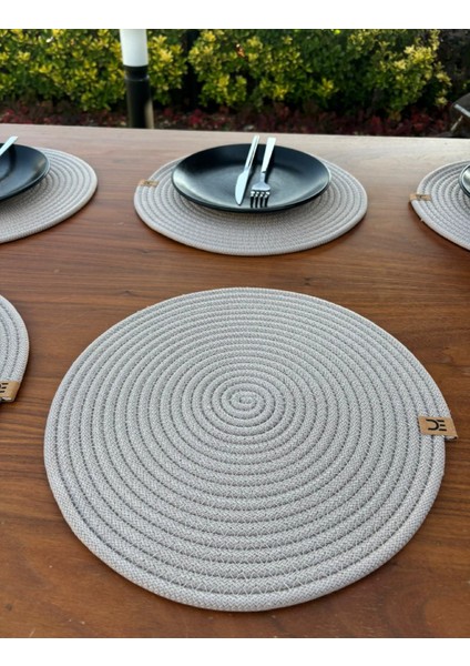 Tekstil 6’lı Yuvarlak Supla Takımı – Kolay Temizlenebilir, Modern Sofralar Için modelleri