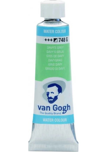 Van Gogh 10 Ml. Tüp Sulu Boya 748 Davy's Grey