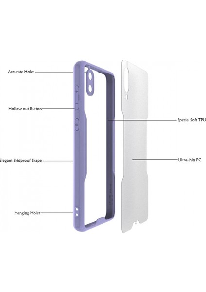 Samsung Galaxy A02 Kılıf Platin Silikon - Yeşil (K95) modelleri