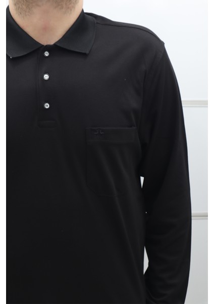 Fistan Store Erkek Düz Klasik Kesim Rahat Kalıp Polo Yaka Tek Cepli Kışlık Ince Sweat fiyatları