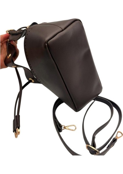 Torba Model Çanta Yapım Aparatı Koyu Kahve Light Gold Metalli indirimleri