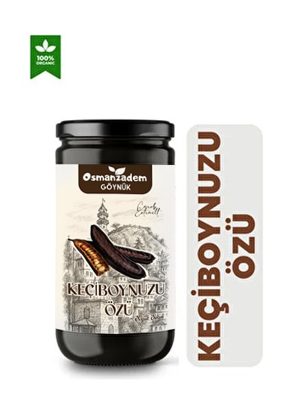 Maksimum Besin Değeri: Soğuk Sıkım Keçiboynuzu Özü