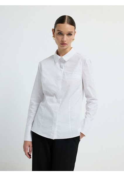 Cepli Gömlek Beyaz 13045732000