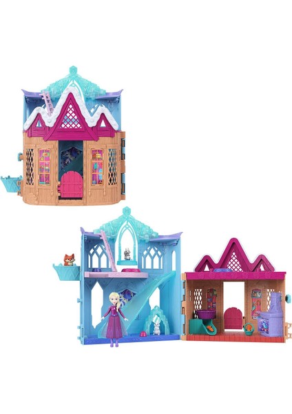 JFG28 Disney Karlar Ülkesi Mini Kulübe Eğlencesi Oyun Seti