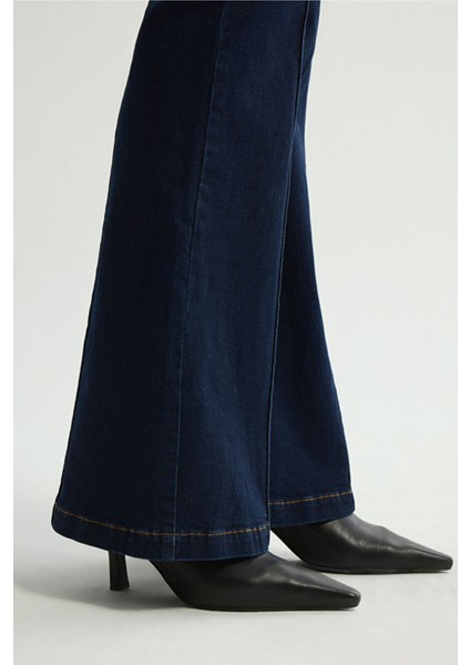 Ispanyol Paça Jean Pantolon Lacivert 153L9726000 indirimleri