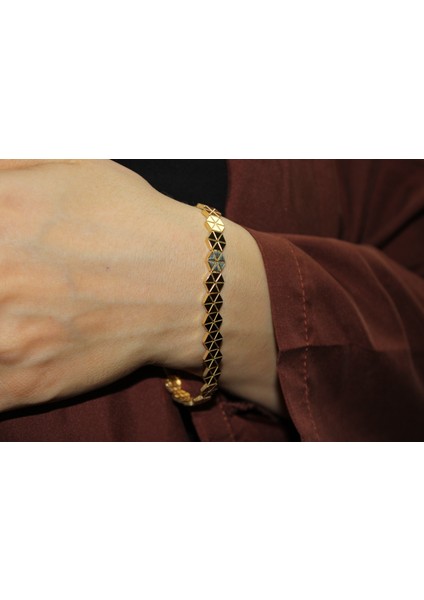 14 Ayar Petek Model 7.11 gr Spor Kadın Altın Bileklik modelleri