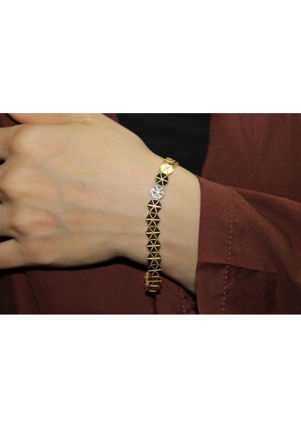 14 Ayar Petek Model 7.11 gr Spor Kadın Altın Bileklik fırsatları