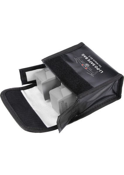 Sunnylıfe AIR2-DC257 Djı Air 2s/mavic Air 2 Için Patlamaya Dalı 2 Pil Saklama Çantası Lityum Pil Güvenlik Taşıma Çantası (Yurt Dışından) modelleri