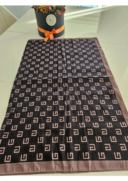 G Desenli Açık ve Koyu Kahve Renkleriyle Soft Şal fiyatları