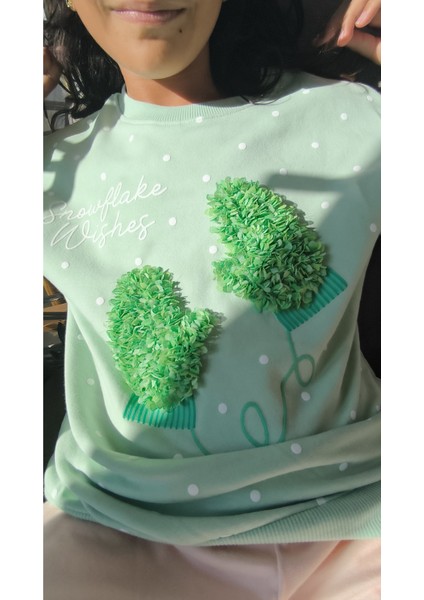 Kız Çocuk Sweatshirt Bluz Rahat Modern Şık Yumuşacık, Canlı Renkler