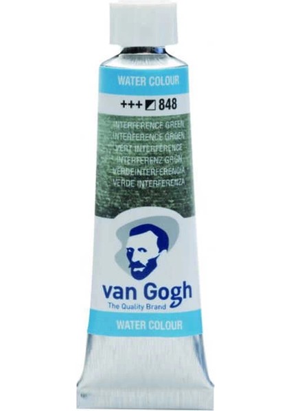 Van Gogh 10 Ml. Tüp Sulu Boya 848 Interference Green