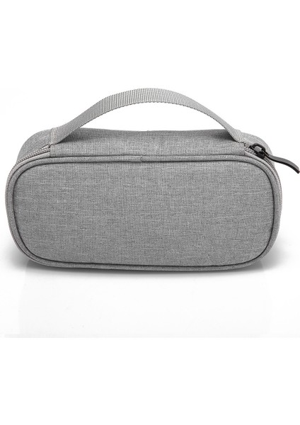 Zzrs S05 Aksesuar Çantası Düzenleme Kılıfı Kulaklık, Kablo, USB Flash Bellek, Fare ve Duvar Şarj Cihazı Için - Gri (Yurt Dışından)