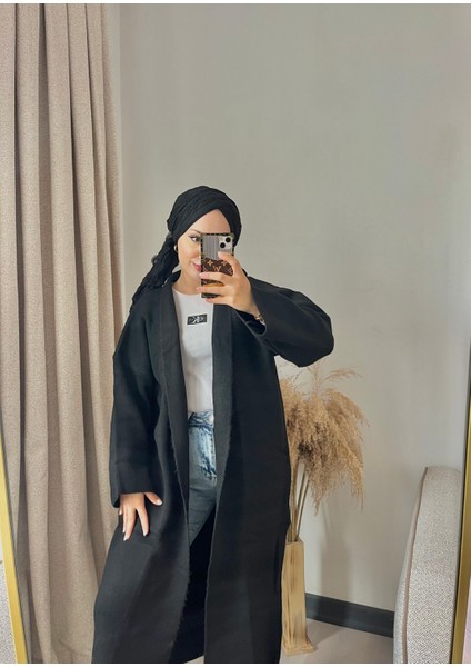 Şal Yaka Uzun Triko Hırka modelleri