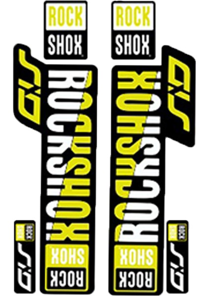 Rockshox Maşa Sticker Elektrikli Bisiklet Aksesuarı ve Çeşitleri