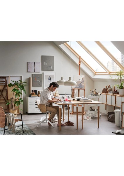 Anfallare Çalışma Masası Tablası Bambu 140 x 65 cm fırsatları