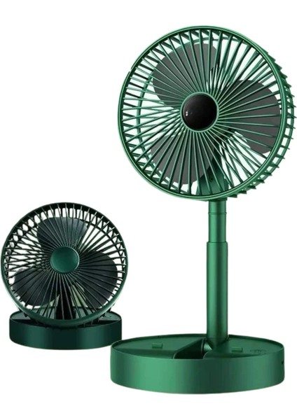 3 Kademe Hız Ayarlı Vantilatör Telefon Standlı Şarjlı Katlanabilir Soğutucu Pervane indirimleri