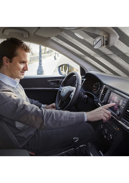 Araba Ön Cam Güneşlik Oto Güneşlik Perde Araç Güneş Önleyici Uyumlu Koruyucu Katlanabilir Vantuslu fiyatları