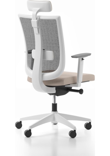 Move Yönetici Koltuğu, Plastik Ayak, Siyah & Bej fiyatları