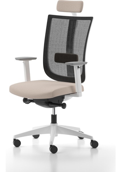 Move Yönetici Koltuğu, Plastik Ayak, Siyah & Bej modelleri