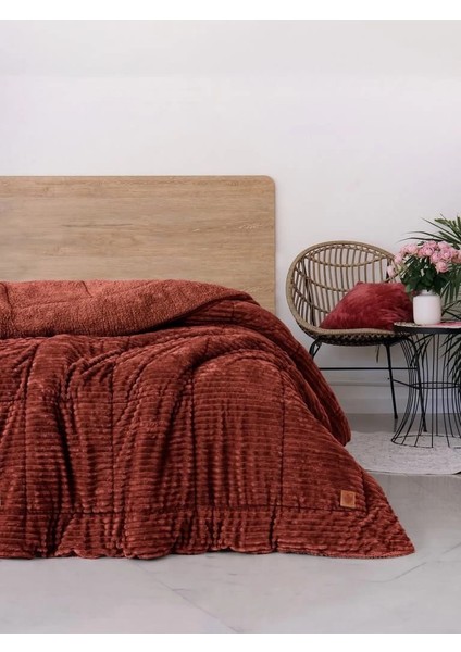 Cotton Box Wave Tarçın Çift Kişilik Yorgan