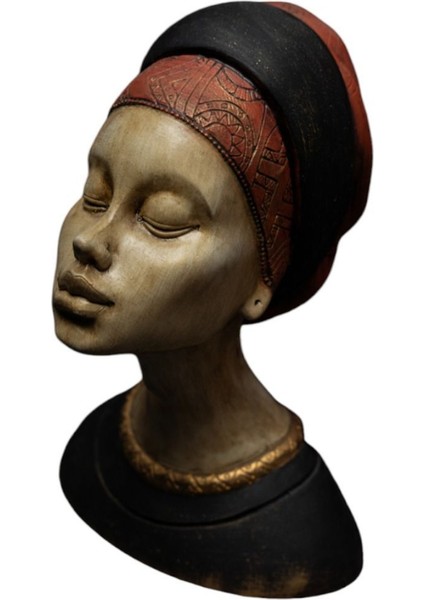 Dekoratif Afrikalı Kadın Biblo fırsatları