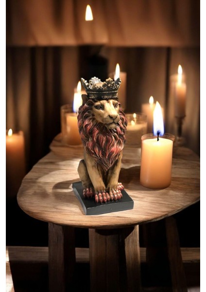 Dekoratif Aslan Biblo