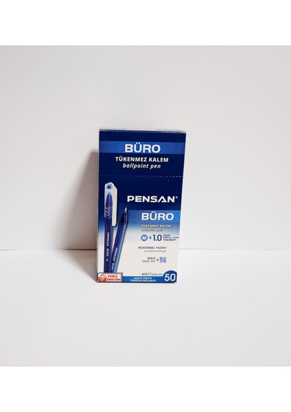 Tükenmez Kalem Pensan 2270 1mm Mavi 50`li - 1111576-20251919
