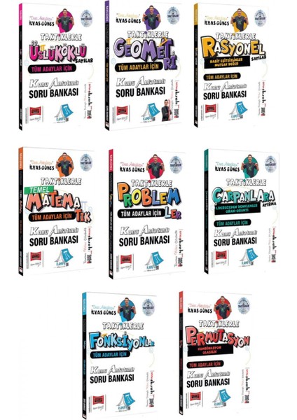 Yargı Taktiklerle Tüm Dersler Konu Anlatımlı Soru Bankası Seti İl
