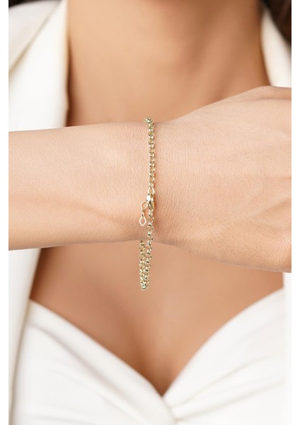 14 Ayar Altın Doch Zincirde Lacivert Mineli Nazarlık Bileklik indirimleri