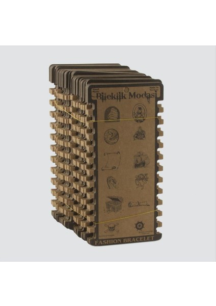 12'li Kraft Bileklik Kartı