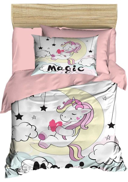 Dijital Baskılı 3D Pamuklu Yenidoğan Bebek Nevresim Takımı Magic fiyatları