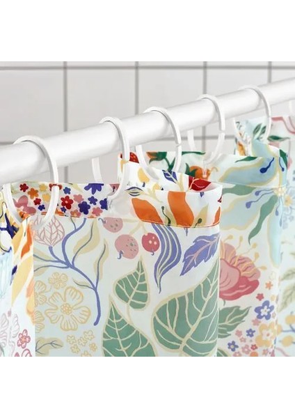 Strandlummer Duş Perdesi Çok Renkli 180 x 200 cm modelleri