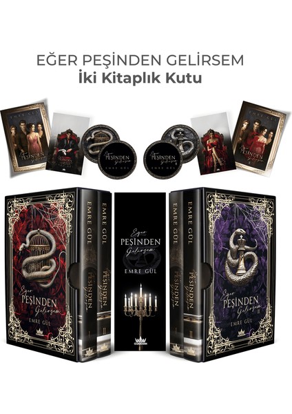 Eğer Peşinden Gelirsem Serisi - Iki Kitaplık Kutu