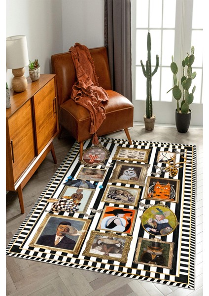 Yeni Desen Yıkanabilir Kaymaz Tabanlı Bohem Tarz Dijital Baskı Salon Halısı, Yumuşak Dokulu Lüks Halı Modeli ve 40 x 60 Çok Renkli Renk Dikdörtgen Halı modelleri