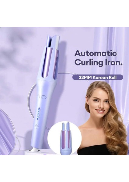 Otomatik Dönebilen Bukle Makinesi Mavi (5224)