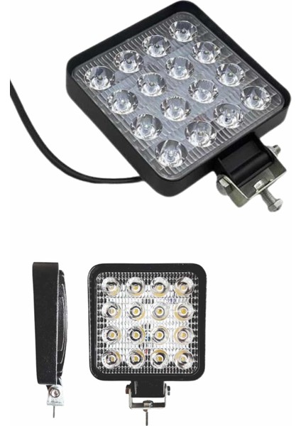 Oto Lamba 10 LED Işık Ayarlanabilir Yüksek Aydınlatmalı Beyaz Far modelleri