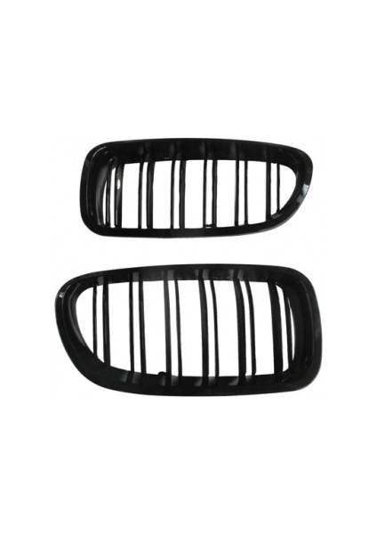 Bmw 3 Serı- 3 Serisi- 2009-2011 Ön Panjur Sağ/sol Set (2 Parça)Pıano Sıyah (Çıft Çıtalı) (Lcı) Oem No (A0903198)