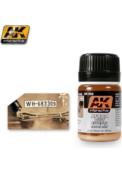 Ak 022 35 Ml. Afrika Toz Efekti, Enamel Model Boyası