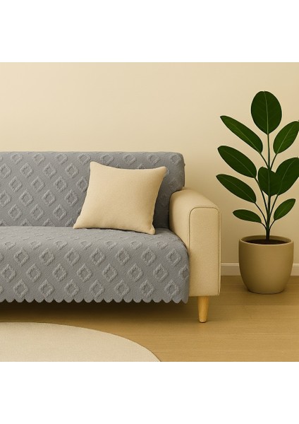 Koltuk Örtüsü 175x215 cm – Kaymaz Şönil Kumaş, Yıkanabilir Çekyat & Kanepe Örtüsü (Bej / Krem / Taş / Gri / Vizon)