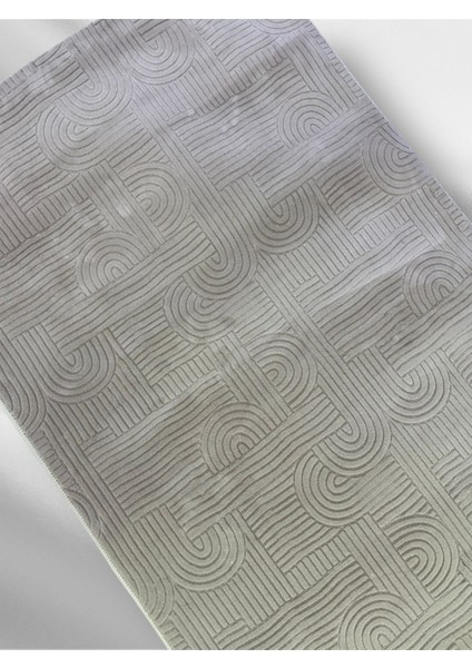 4304 Desen Vizon Renk Kesme Kaymaz Taban Halı Yolluk