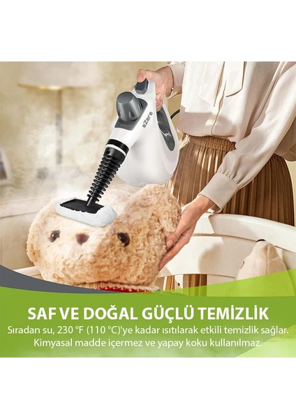 Ezere Çok Fonksiyonlu Buharlı Temizleyici - Buharlı Temizlik MAKINASI-(5775) indirimleri