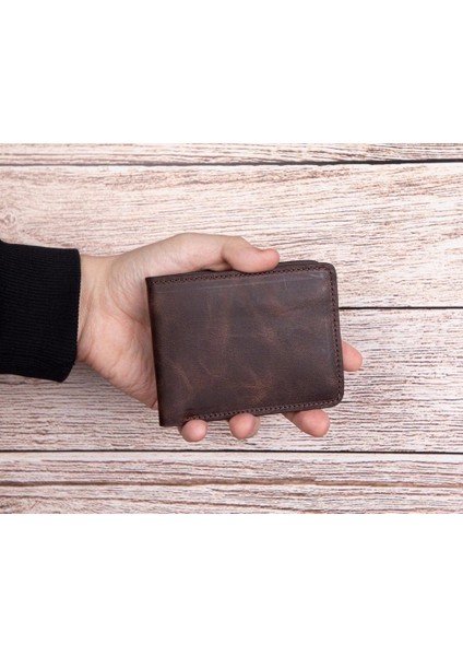 Pier Deri Erkek Cüzdan Acı Kahve modelleri