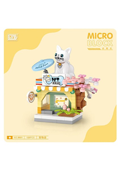 2 Adet Loz Mikro Block Pet Shop 120 Parça LZ-8601