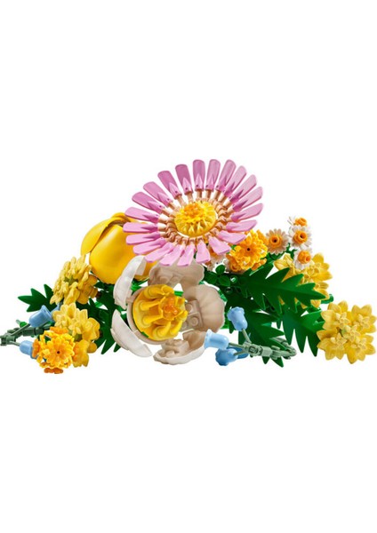 3 Adet ® Botanicals Küçük Sarı Buket Dekoratif Çiçek Seti 10347 fiyatları