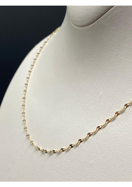 14 Ayar Altın Işıltılı Çıtır Kolye indirimleri