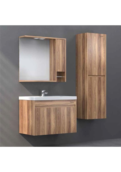 Hazar Banyo Dolabı 80 cm (Boy Dolabı Dahil Değildir.)